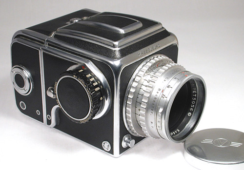 Series One camera with black wind knob